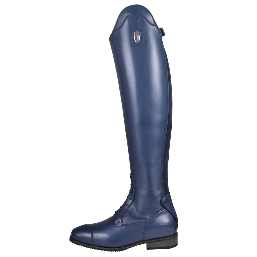 Tricolore Apulia (laced) blue De Niro Riding Boots - My Riding Boots